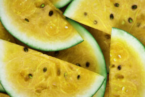 yellow watermelon